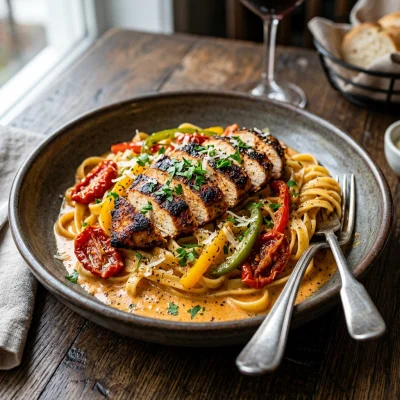 30-Minute Creamy Cajun Chicken Pasta