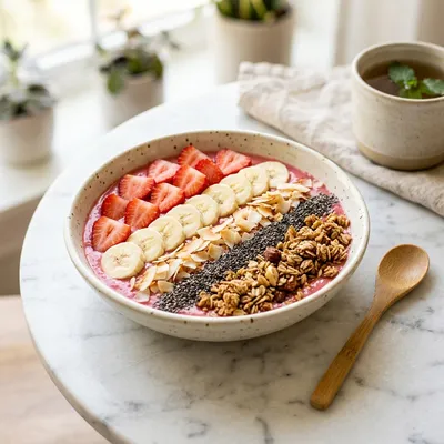 Banana-Strawberry Keto Fusion — kitchen tested recipe