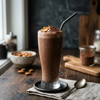 Rich Chocolate Almond Keto Smoothie — kitchen tested recipe