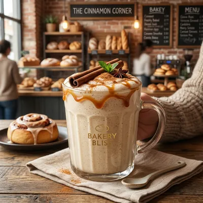 Cinnamon Roll in a Glass Shake — kitchen tested recipe