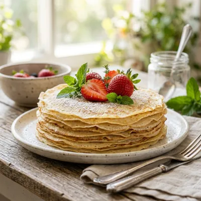 Easy Fluffy Buttermilk Pancakes — kitchen tested recipe