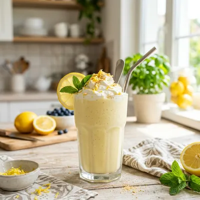 Lemon Pie Zest Smoothie — kitchen tested recipe