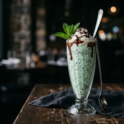 Mint Chip Madness Shake — kitchen tested recipe
