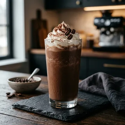 Mocha Morning Jolt Shake — kitchen tested recipe