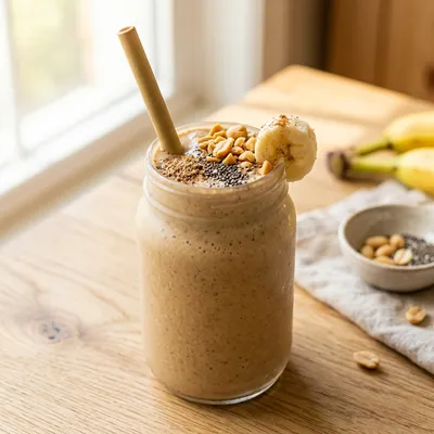 Peanut Butter Banana Oat Powerhouse — kitchen tested recipe