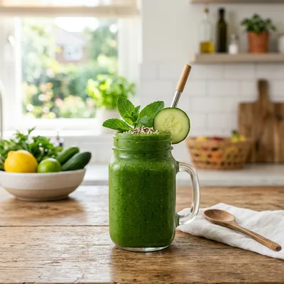 The Green Envy Detox Smoothie — kitchen tested recipe